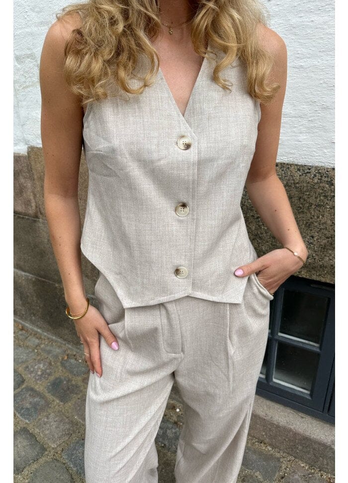 BYIC - Celinaic Vest - b Beige - Image 11