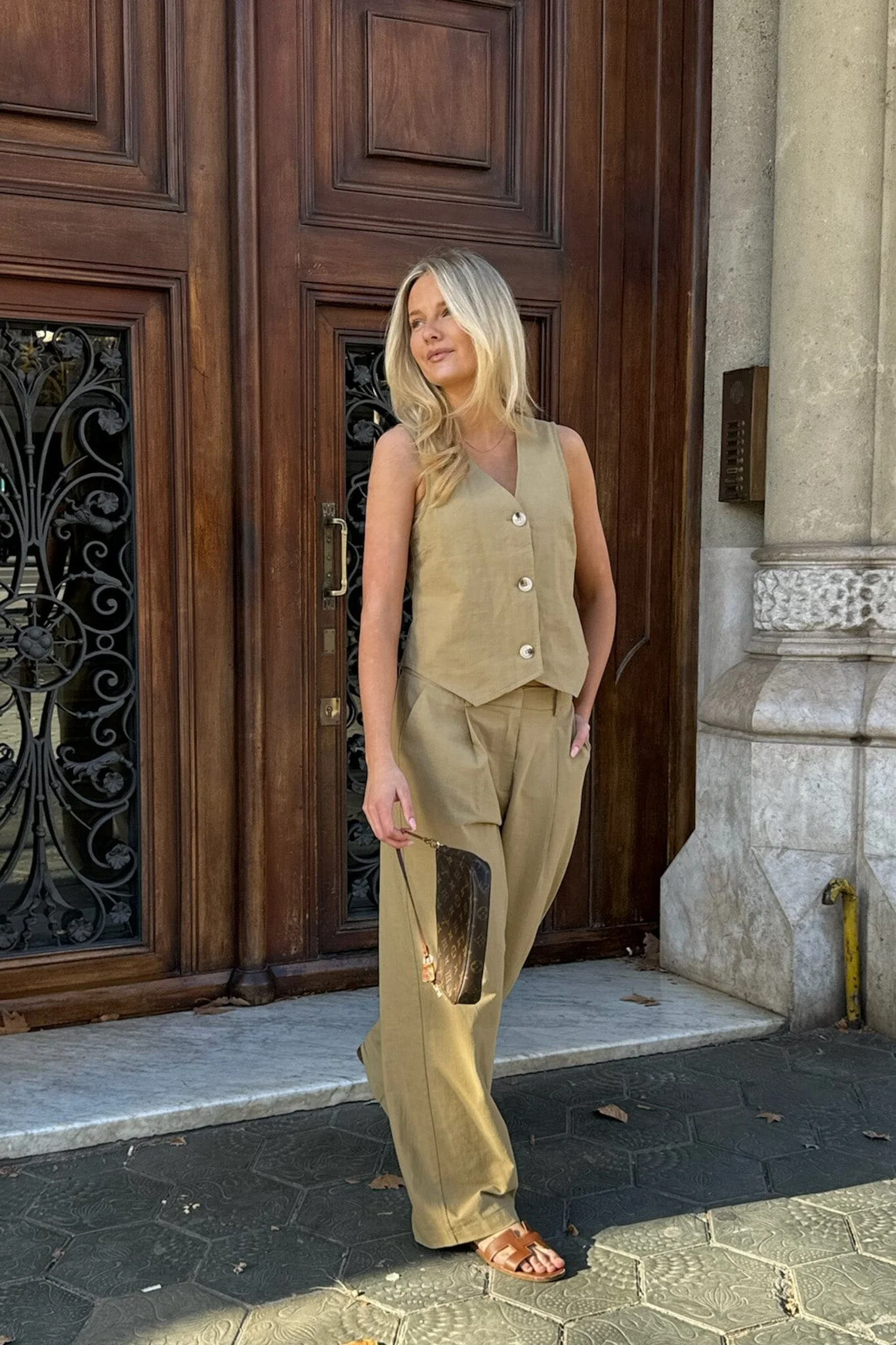 BYIC - Celinaic Vest - lkhaki Light Khaki - Image 12