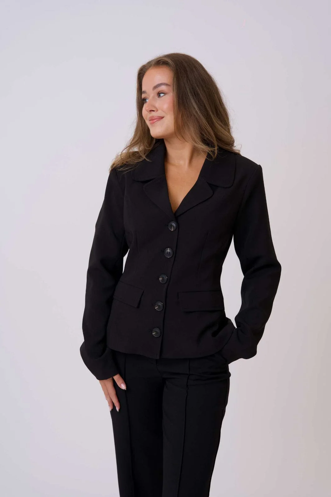 BYIC - Claraic Blazer A23904 - Black - Image 5
