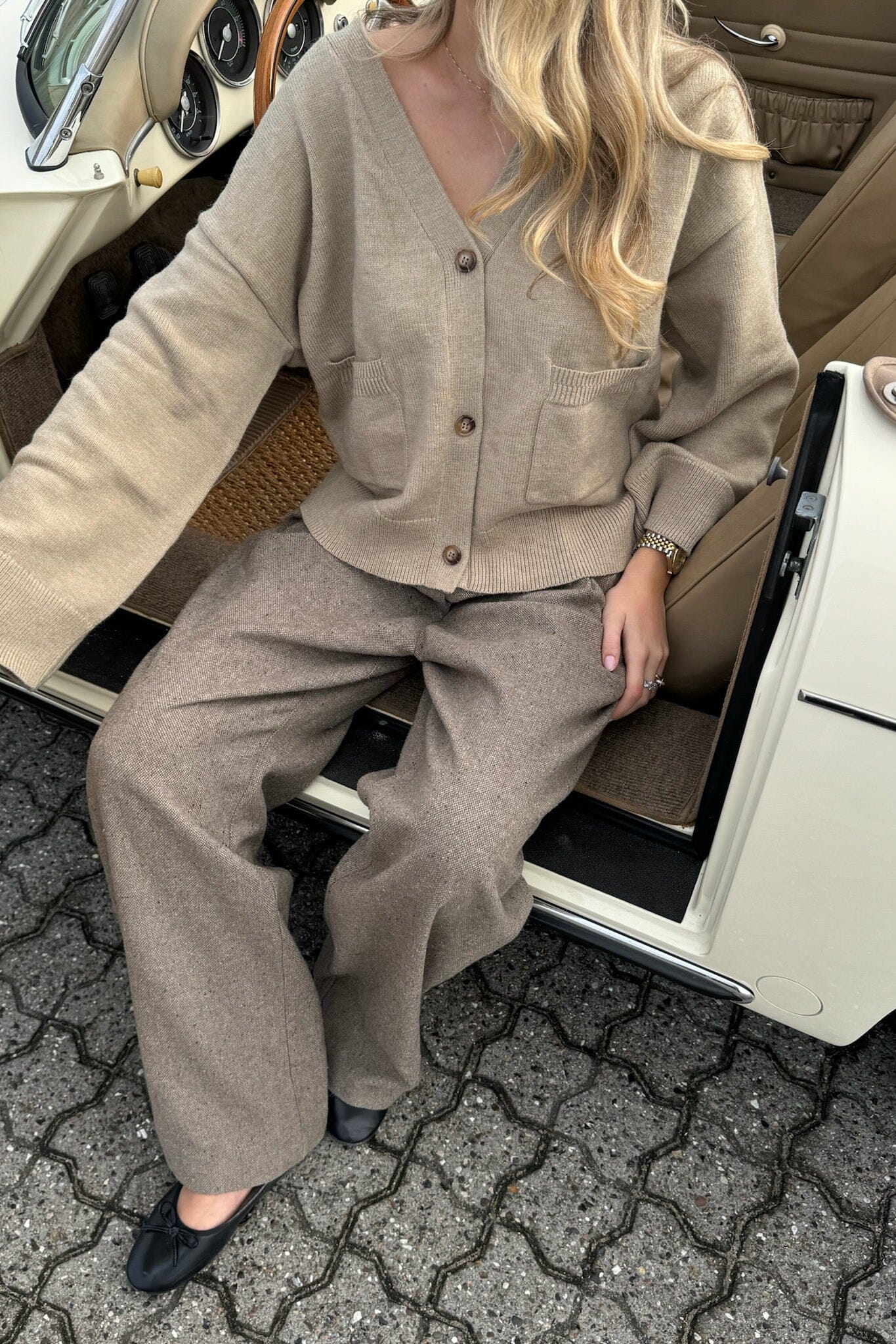 BYIC - Claraic Pants - brownm Brown Melange - Image 3