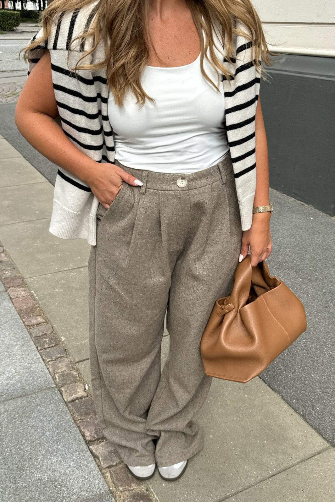 BYIC - Claraic Pants - brownm Brown Melange - Image 4