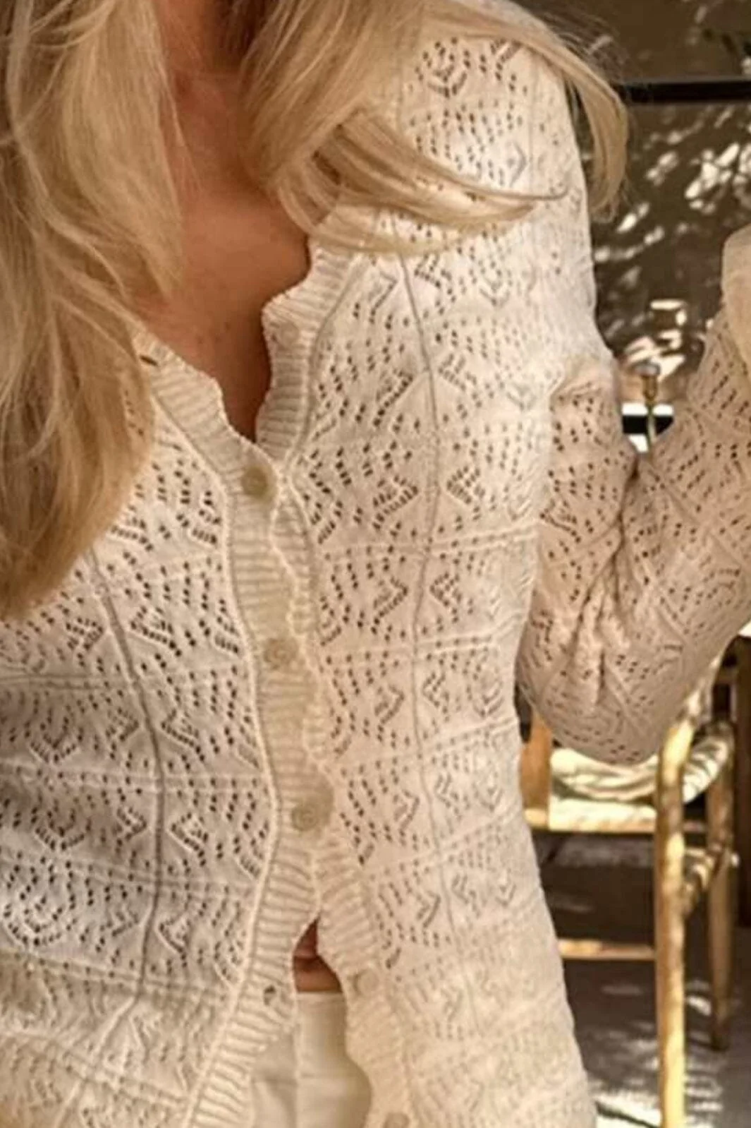 BYIC - Dagmaric Cardigan 1229 - Off White - Image 5