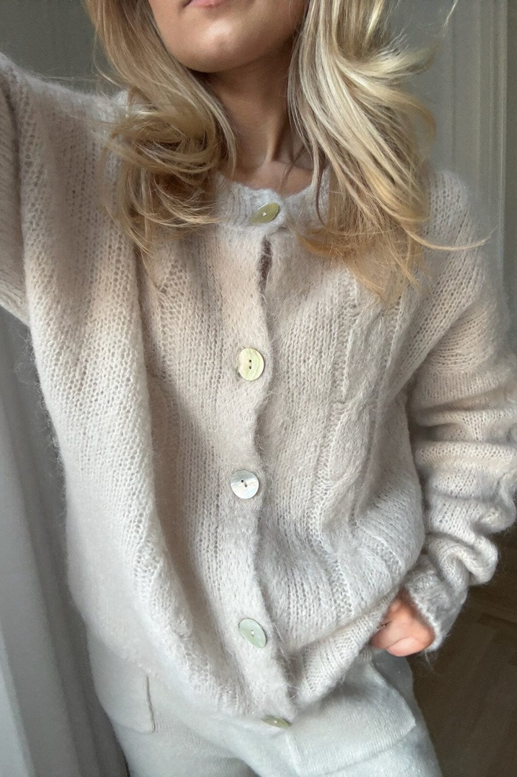 BYIC - Ditteic Cardigan 3420 - Beige - Image 4