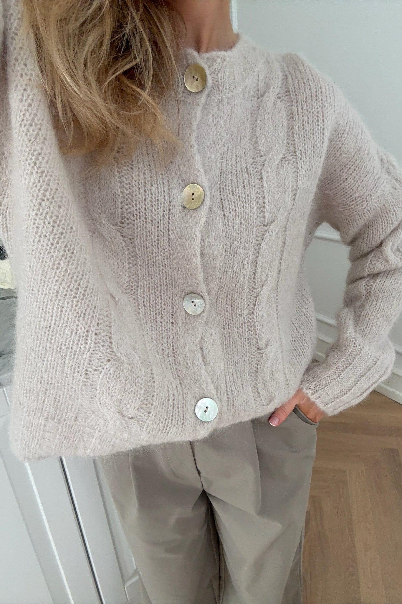 BYIC - Ditteic Cardigan 3420 - Beige - Image 9