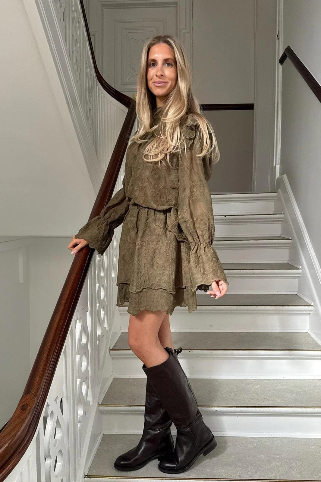 BYIC - Ellinoric Lace Shirt 2550 - Vintage Olive - Image 16