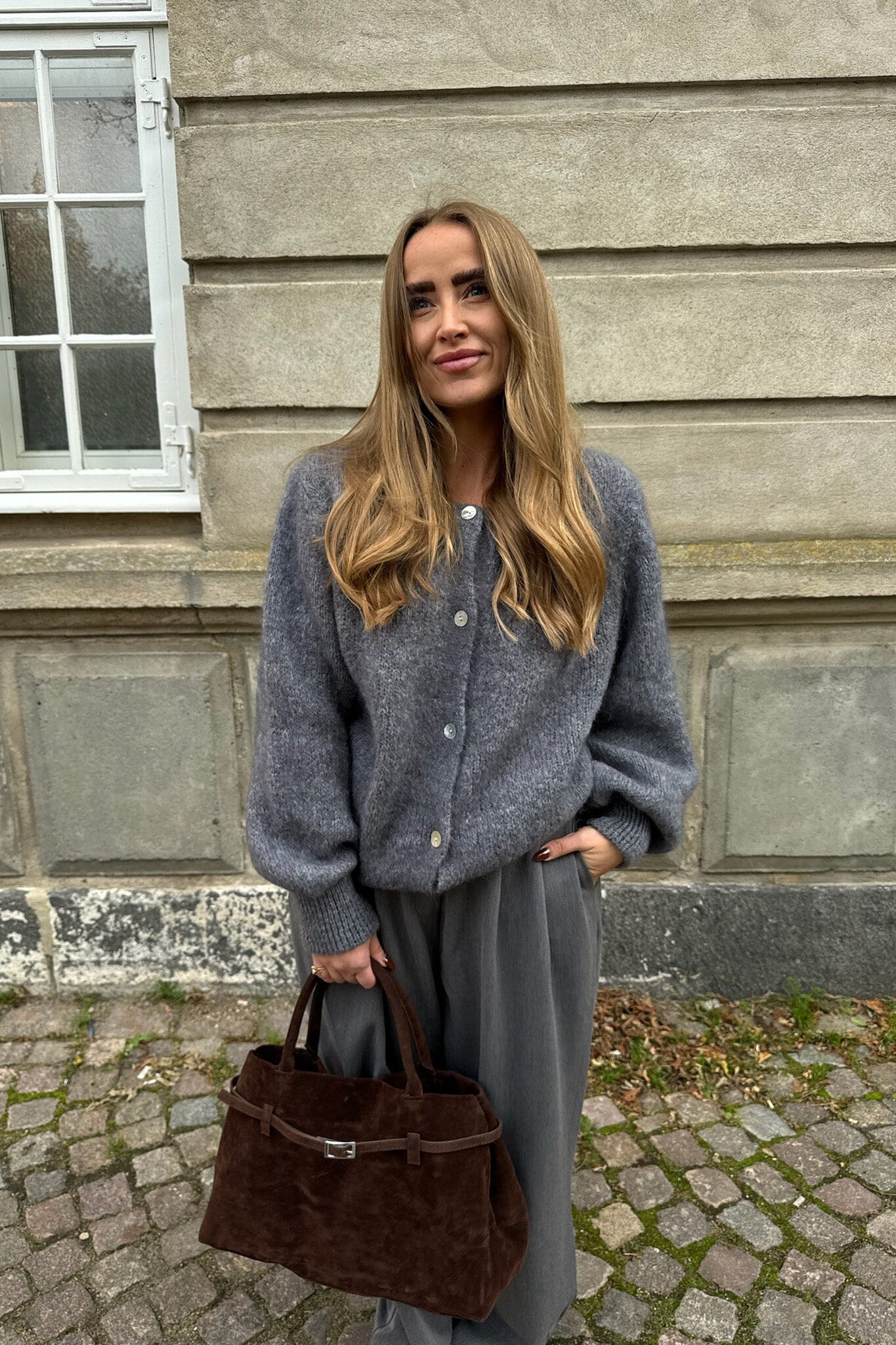 BYIC - Idaic Cardigan 5219 - dgrey Dark Grey - Image 3