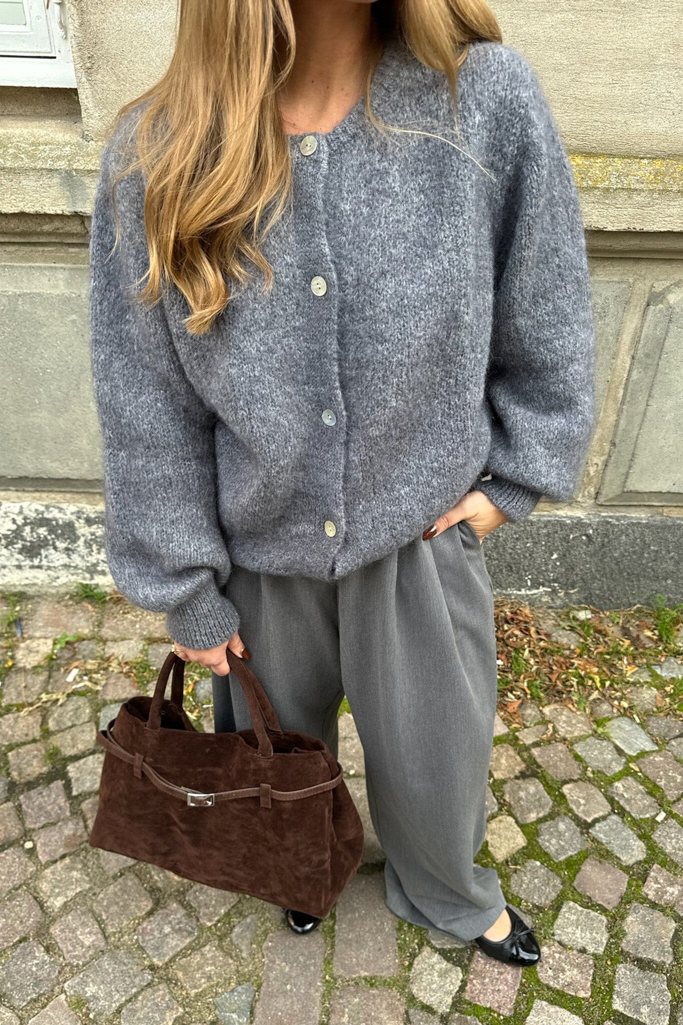 BYIC - Idaic Cardigan 5219 - dgrey Dark Grey - Image 9