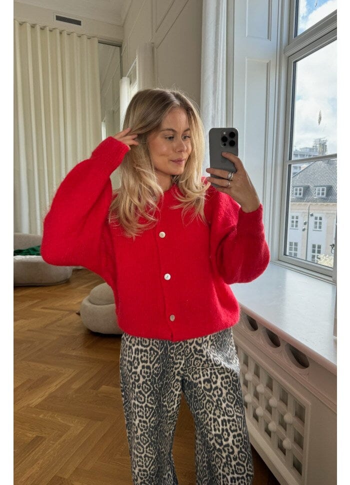 BYIC - Idaic Cardigan - red Red - Image 10