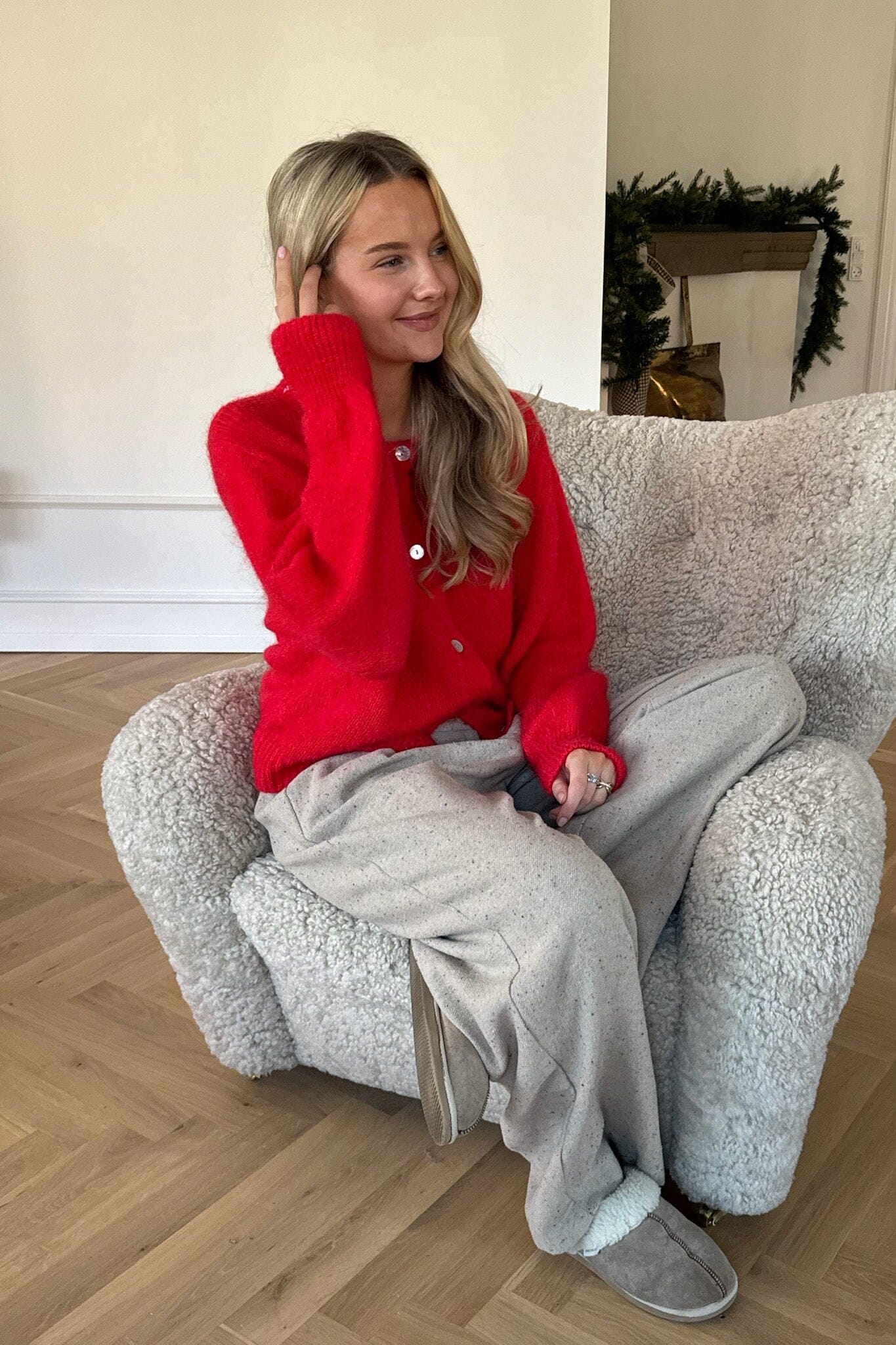 BYIC - Idaic Cardigan - red Red - Image 12