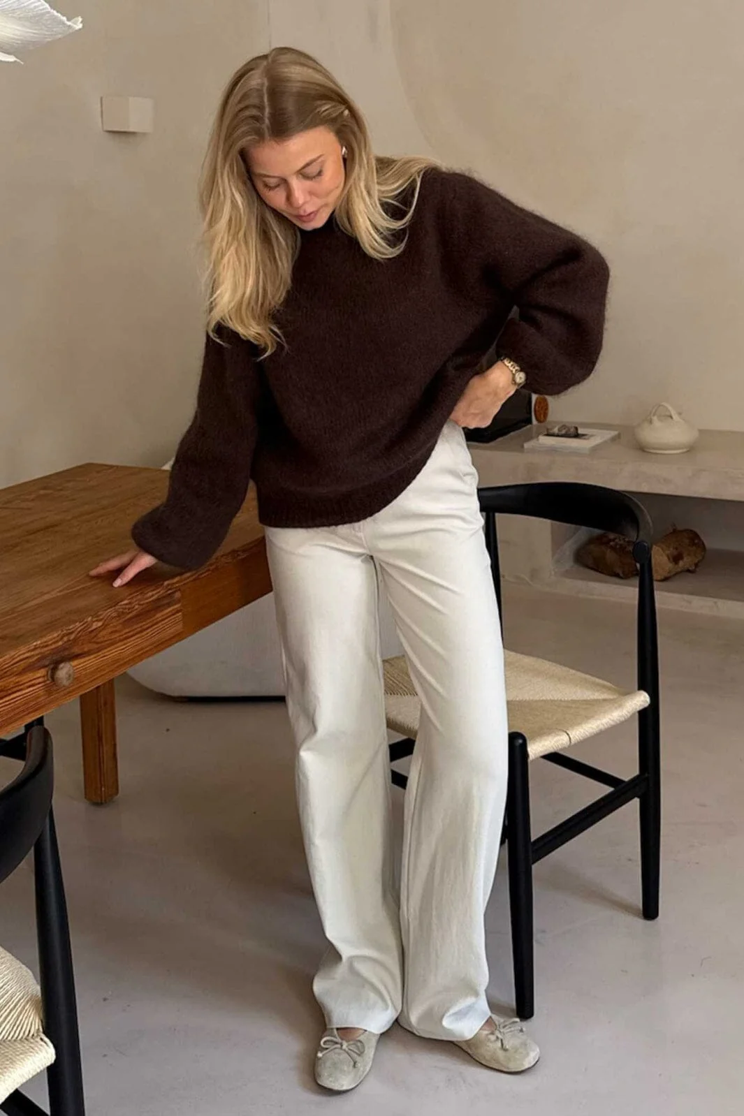 BYIC - Idaic Pullover 5267 - Dark Brown - Image 3