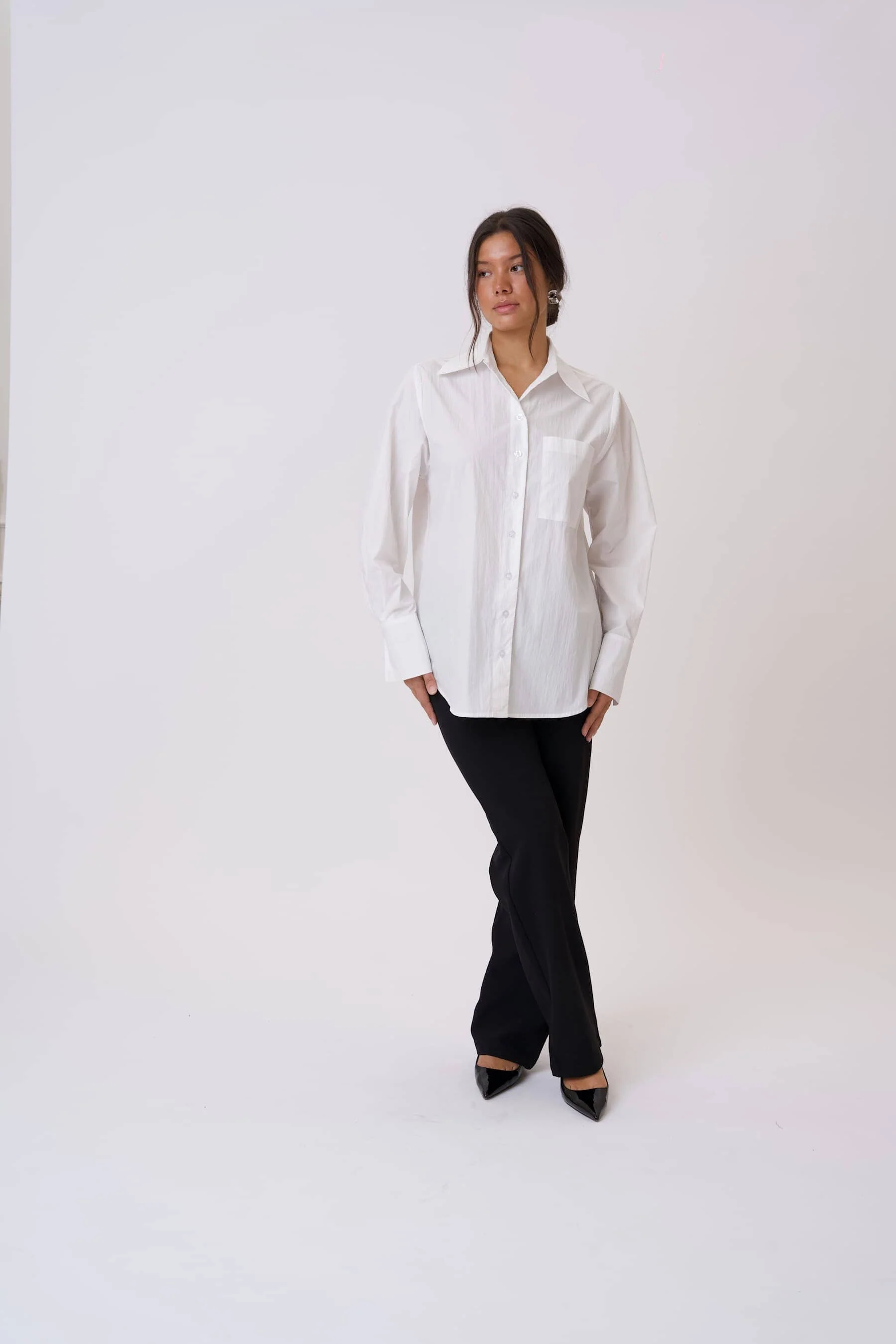 BYIC - Isabellaic Shirt A2537 - White - Image 10