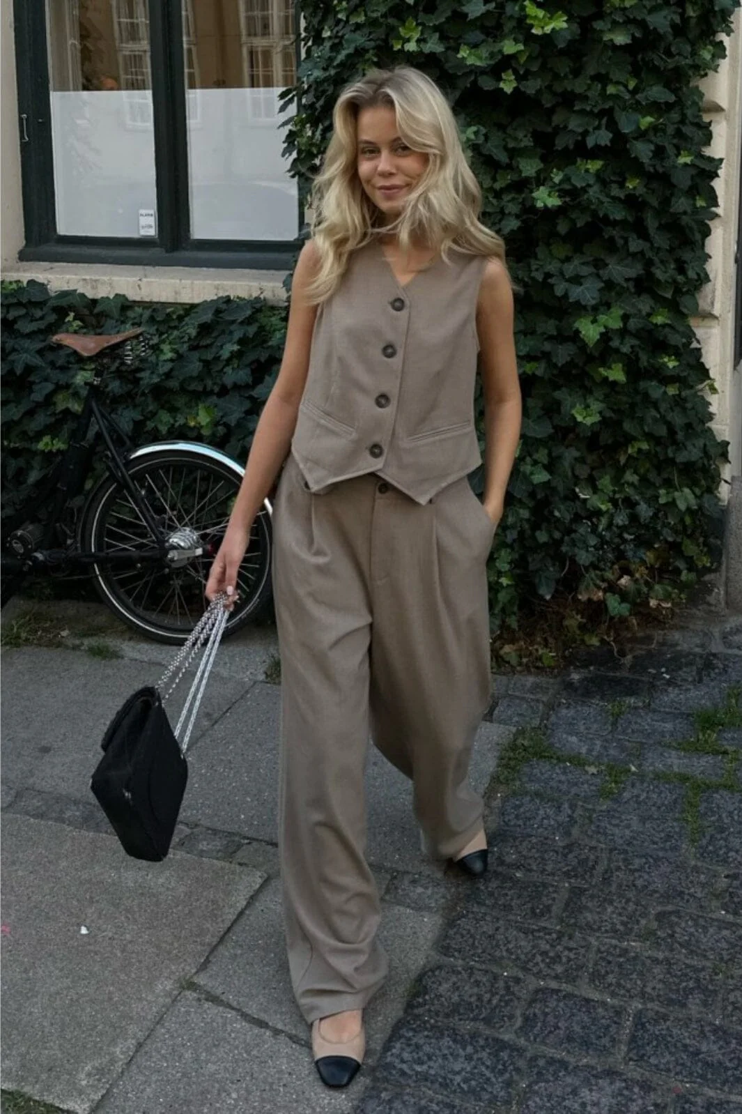 BYIC - Jenny Vest - Dark Sand - Image 8