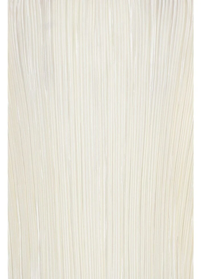 BYIC - Kellyic Plissé Dress - ow Off White - Image 9