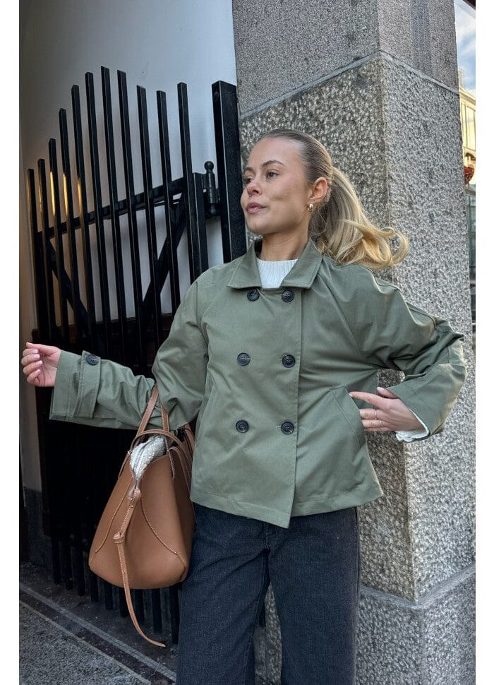 BYIC - Lunaic Trenchcoat - green Green - Image 5