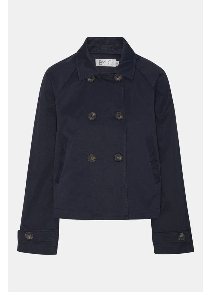 BYIC - Lunaic Trenchcoat - navy Navy - Image 2