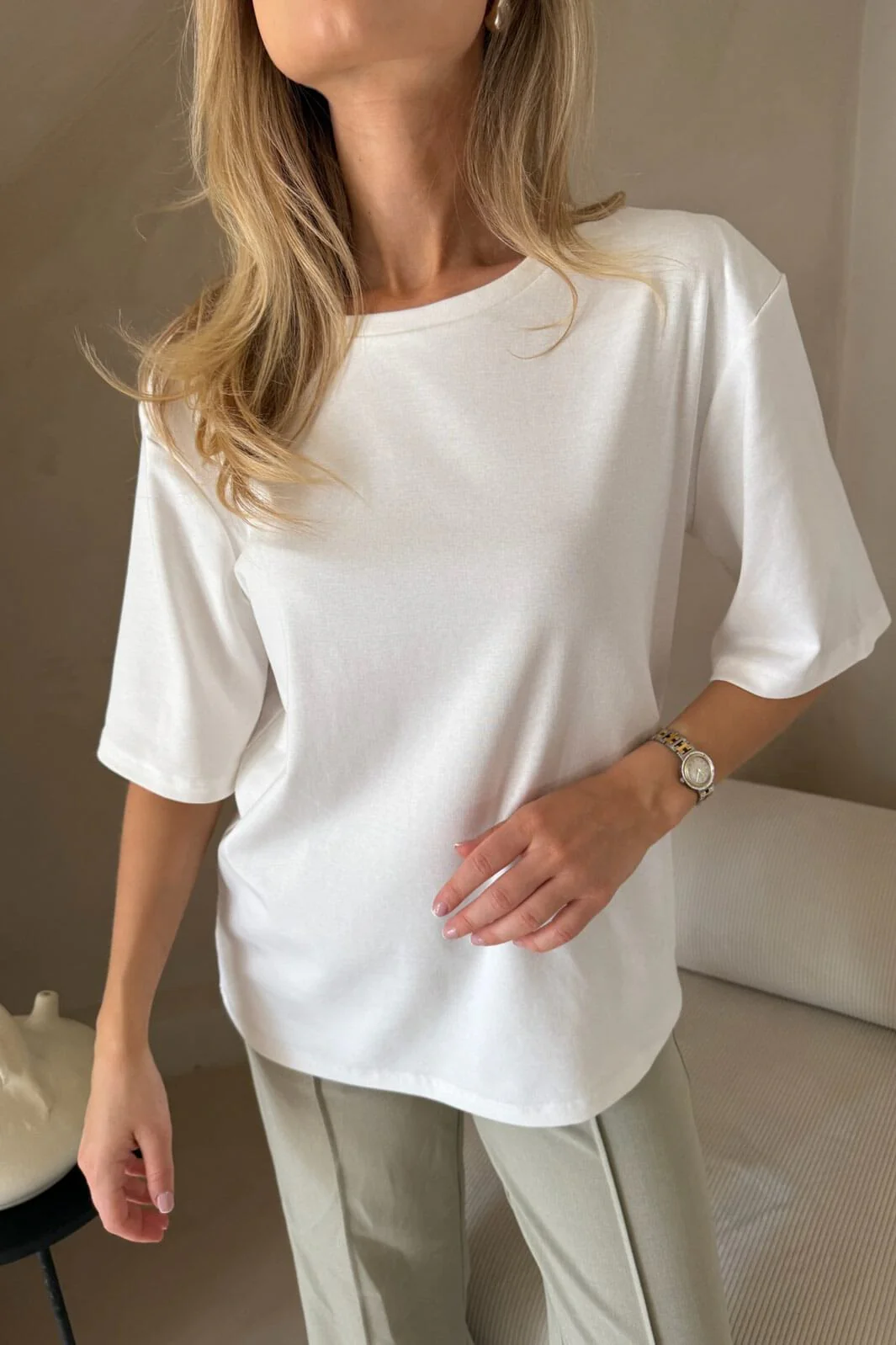 BYIC - Marieic Tshirt A23911 - White