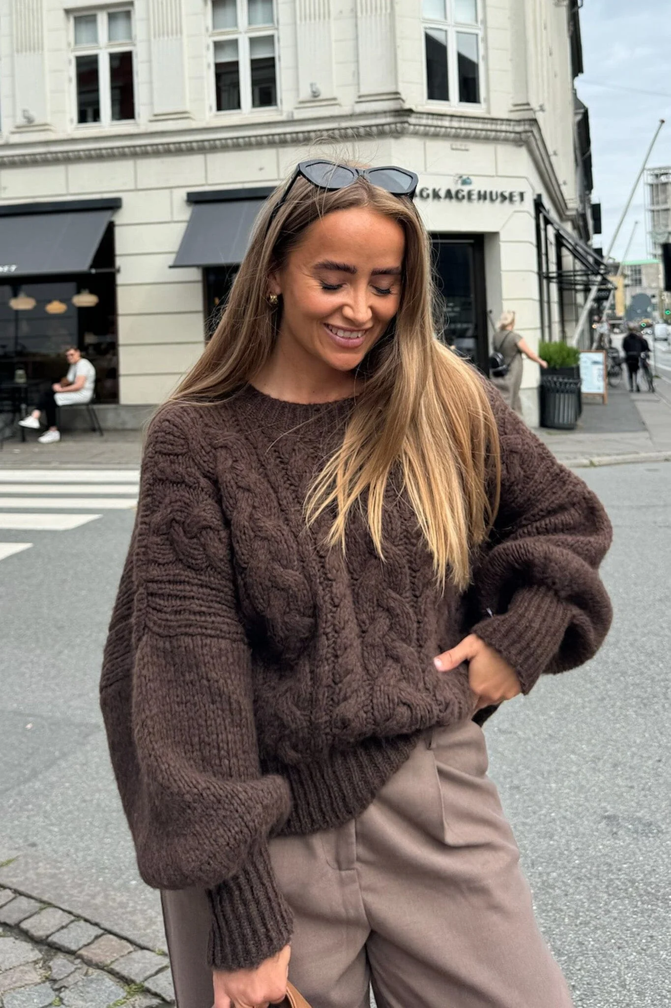 BYIC - Noraic Sweater - cbrown Chocolate Brown - Image 17