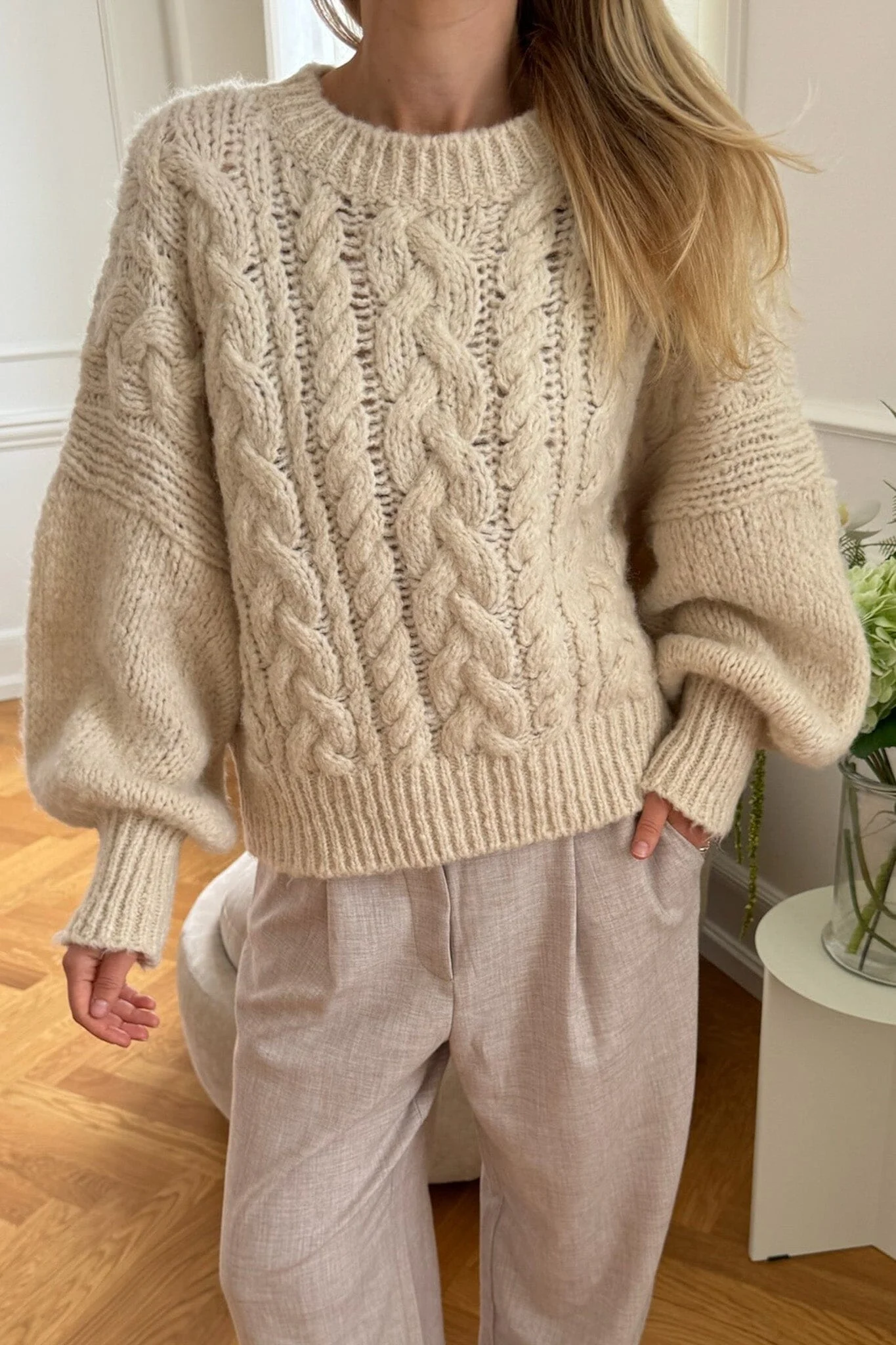 BYIC - Noraic Sweater - owhite Off White - Image 8