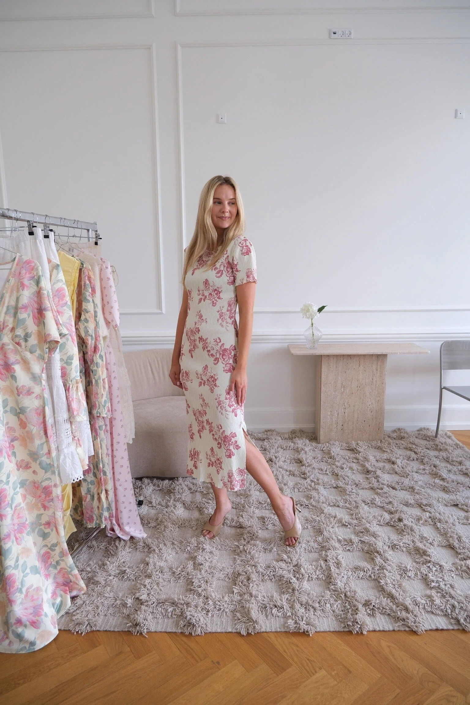 BYIC x Molly&My - Odaic Ss Dress A23834 - Vintage Rose - Image 11