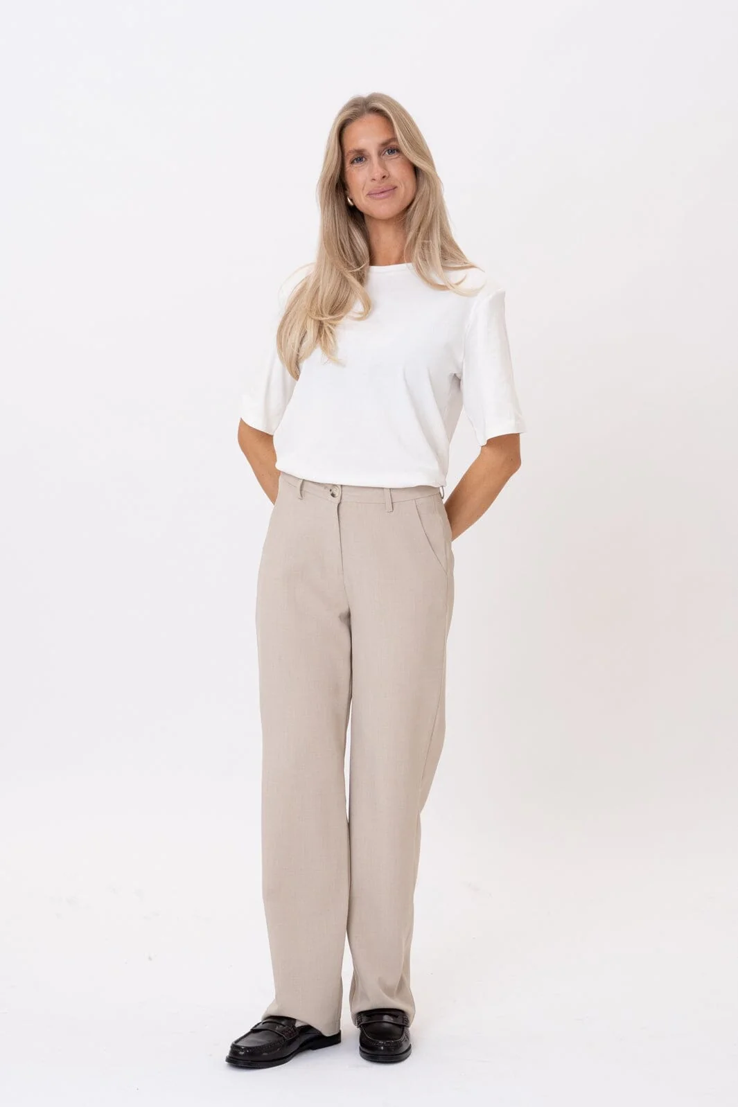 BYIC - Signatureic Pants A23778 - Beige - Image 3