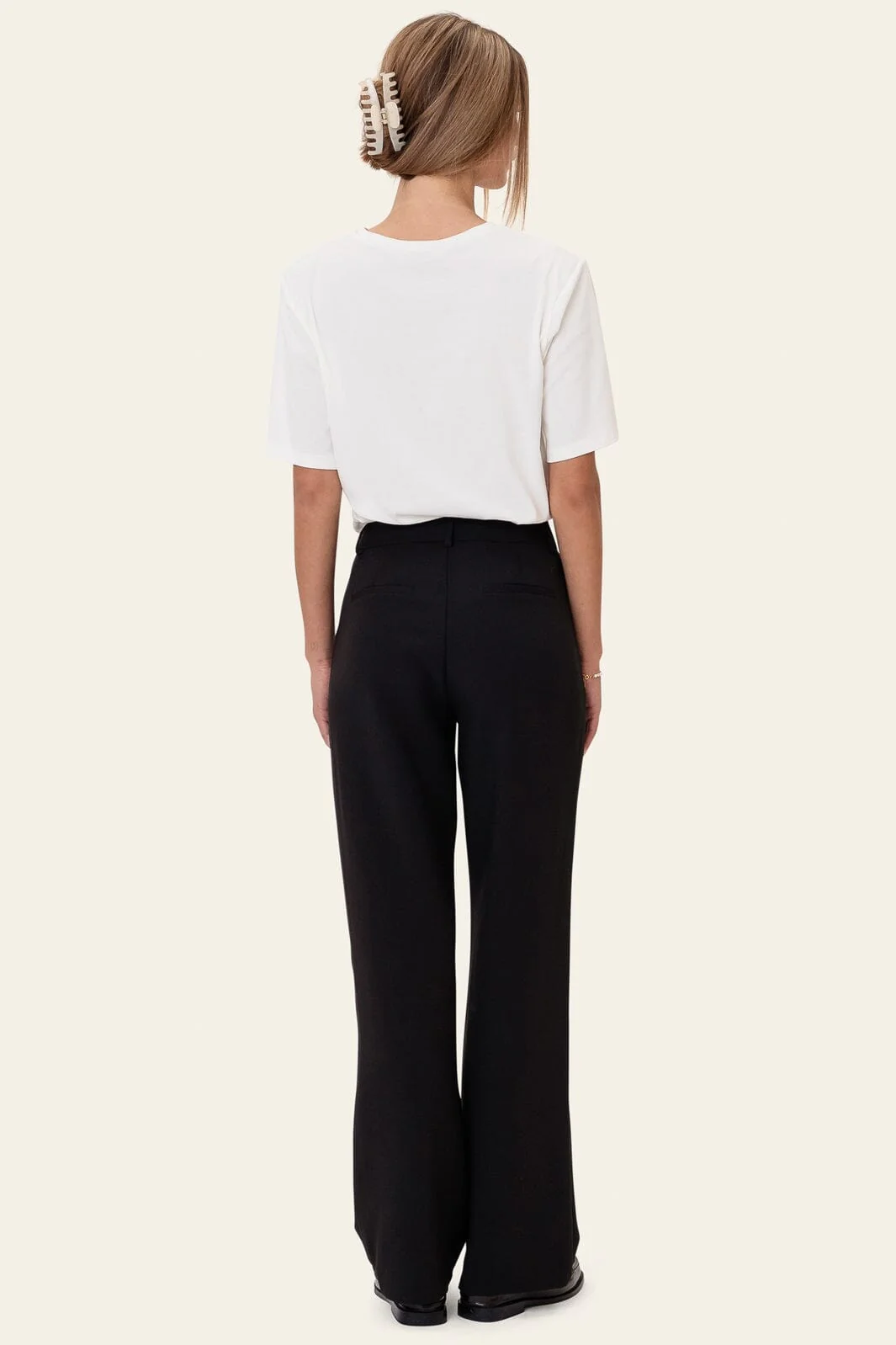 BYIC - Signatureic Wide Pants A2586 - Black - Image 5