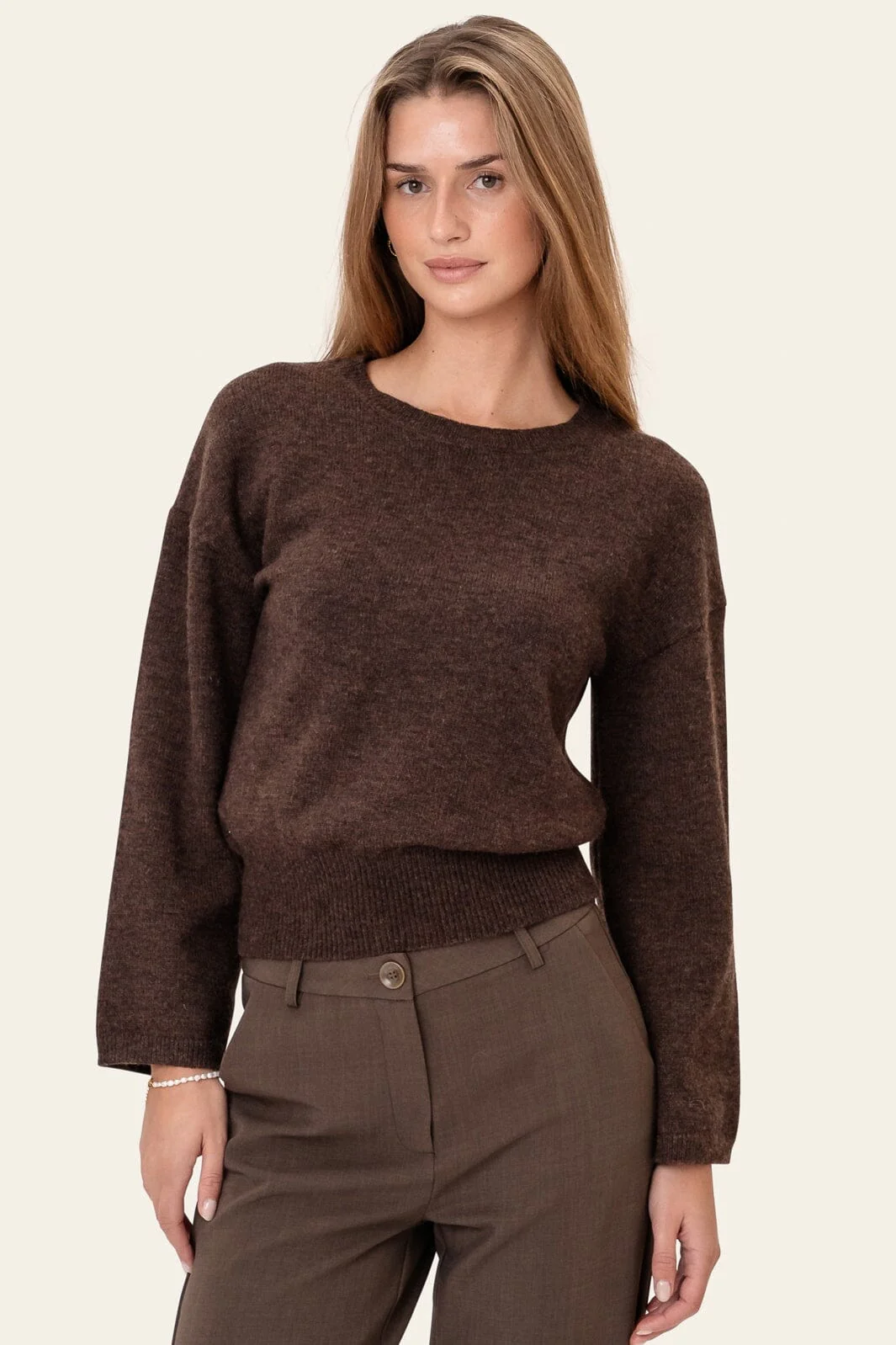 BYIC - Signeic Pullover D050-2 - Dark Brown - Image 2