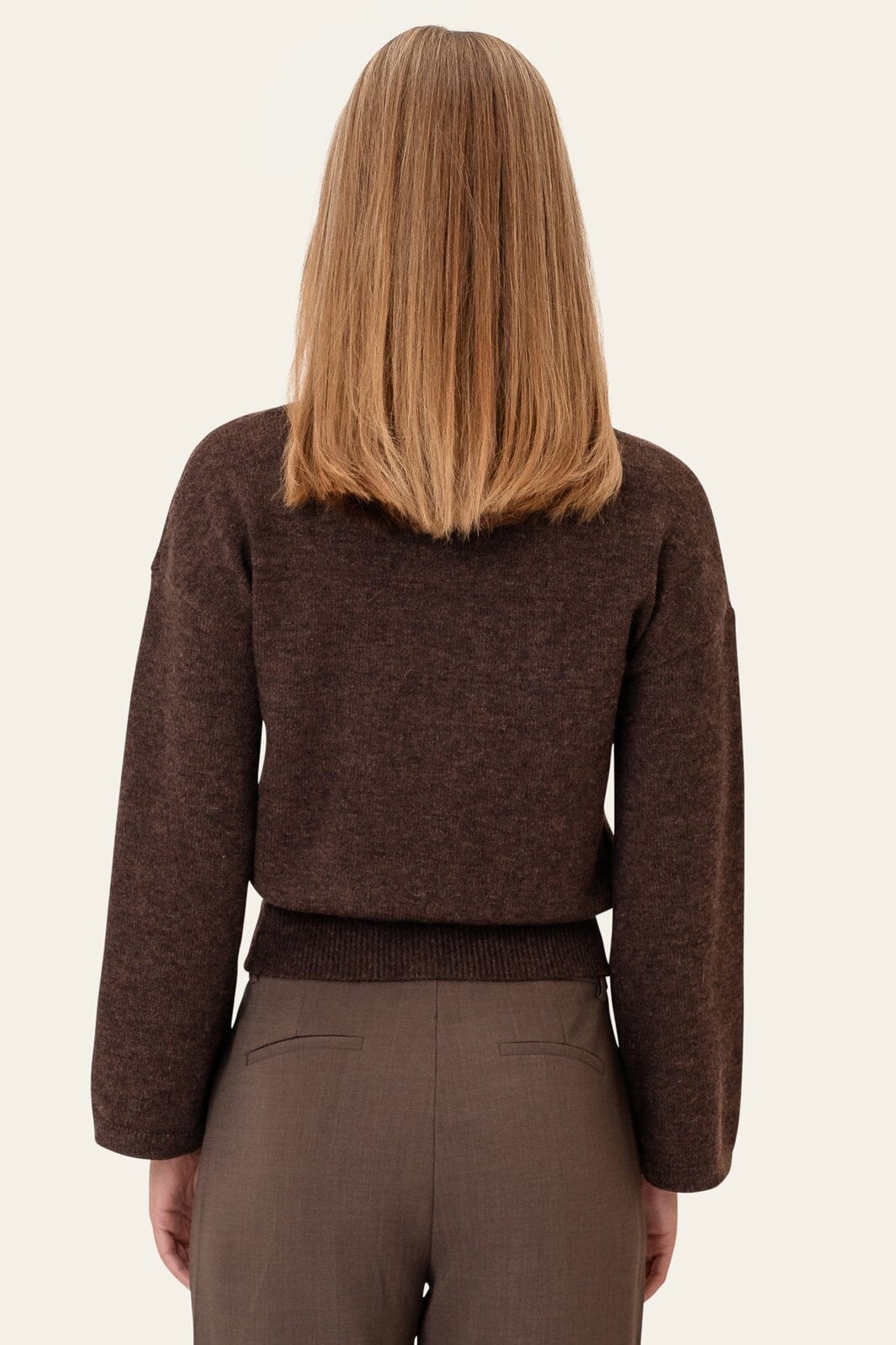BYIC - Signeic Pullover D050-2 - Dark Brown - Image 3