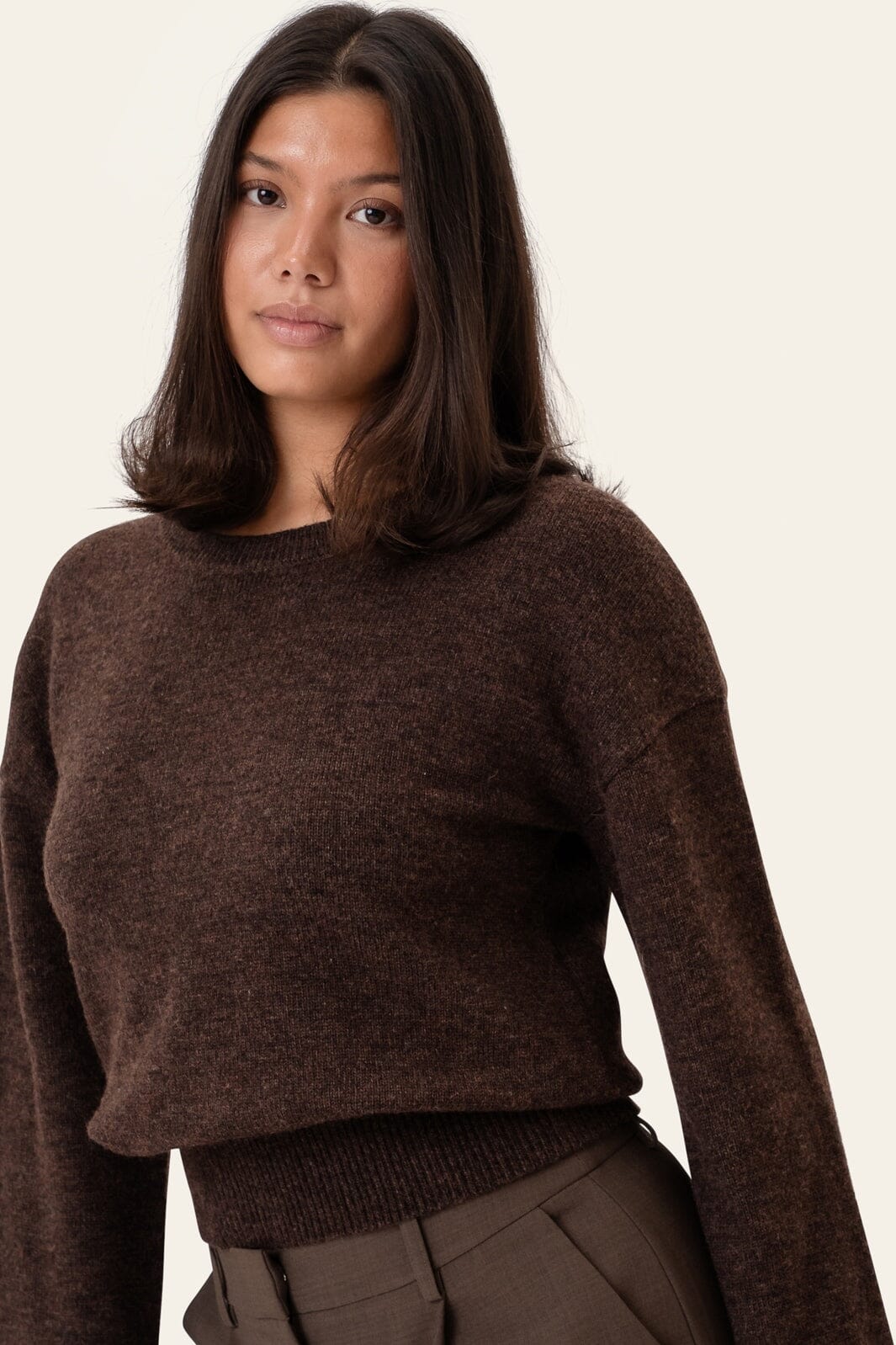 BYIC - Signeic Pullover D050-2 - Dark Brown - Image 5