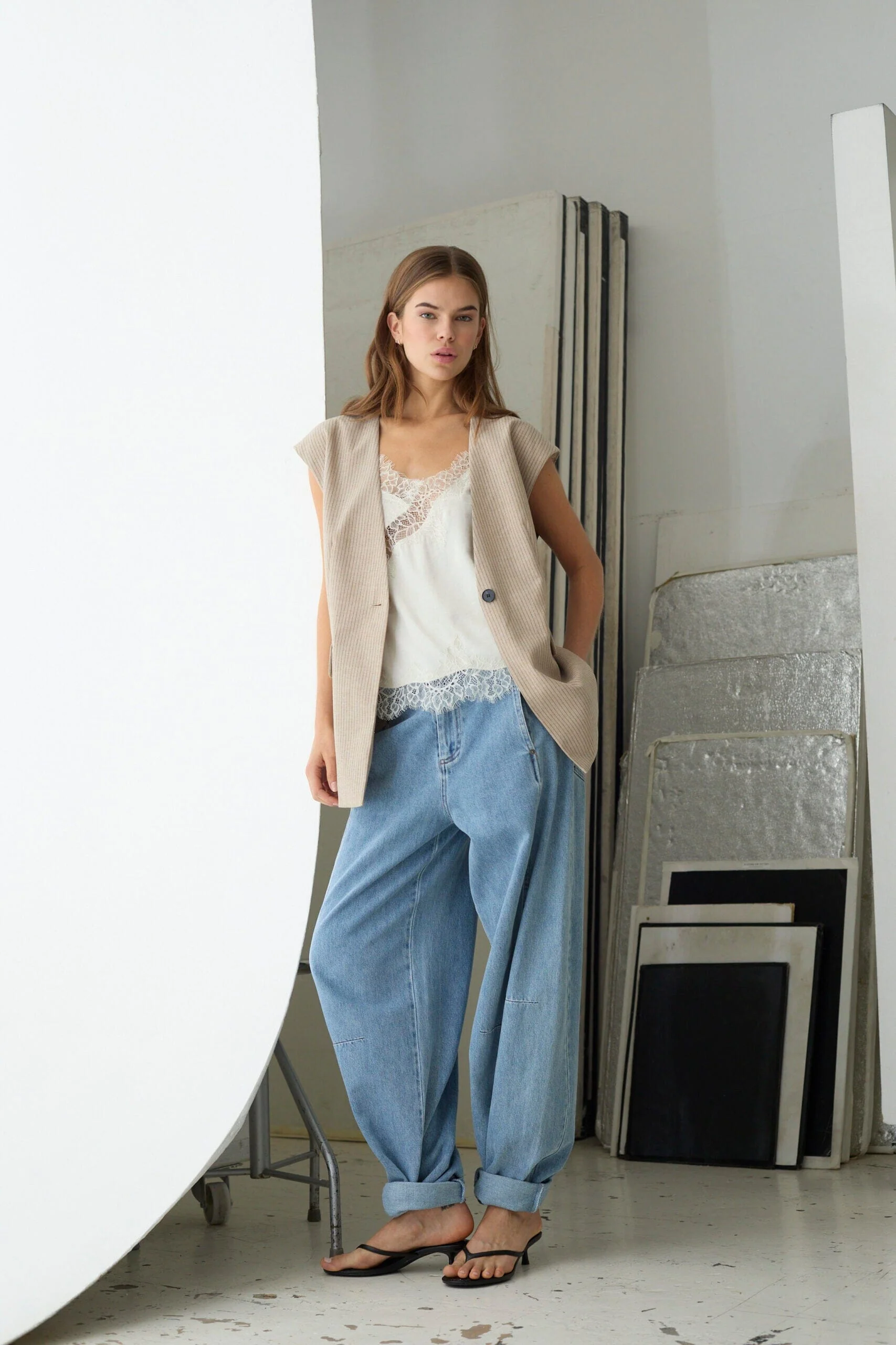 Co´Couture - Asjacc Jeans 41167 - 552 - Denim Blue - Image 2