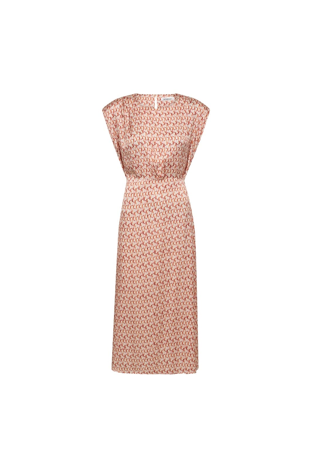Co´Couture - Carminecc Padded Dress 46086 - 66 - Flame - Image 3