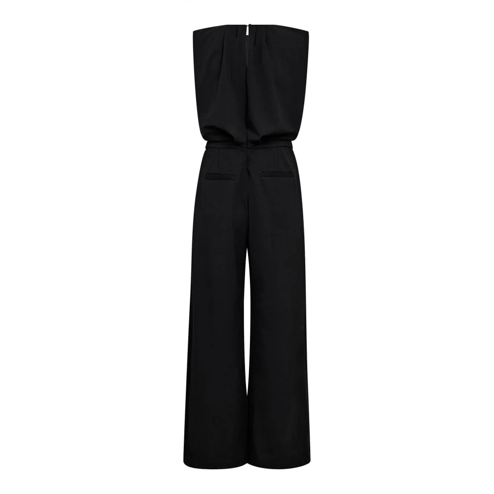 Co´Couture - Falconcc Pleat Suit 31655 - 96 - Black - Image 3