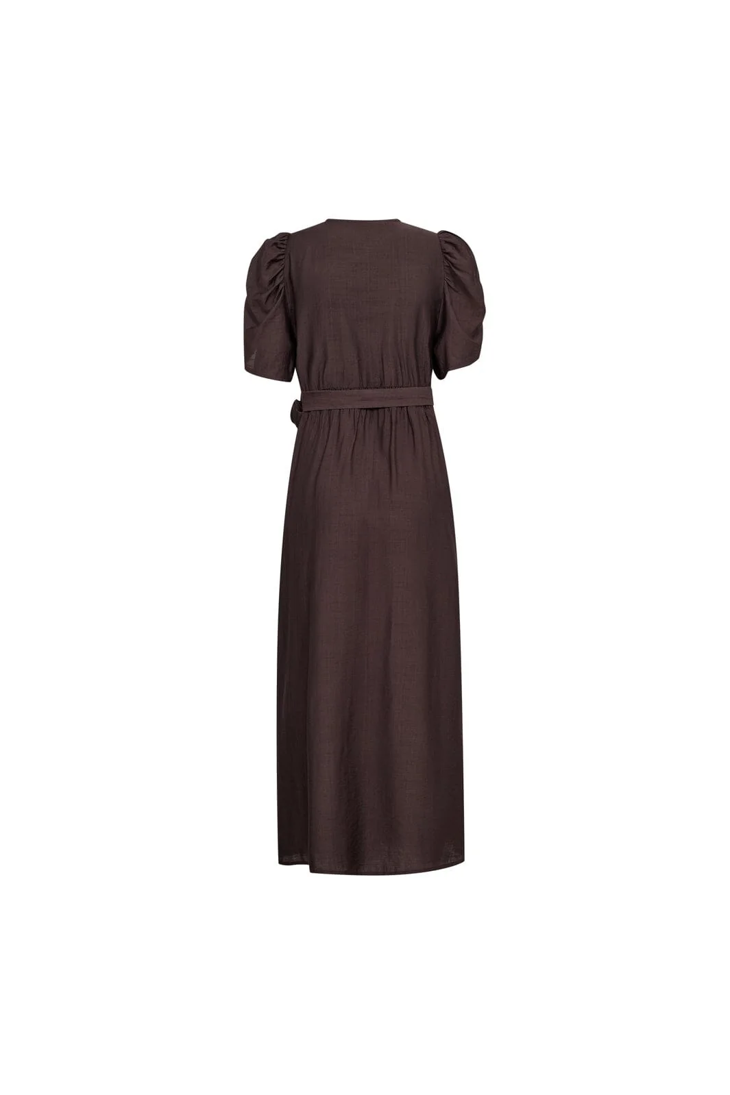 Co´Couture - Heracc Ss Wrap Dress 46094 - 145 - Dark Brown - Image 3