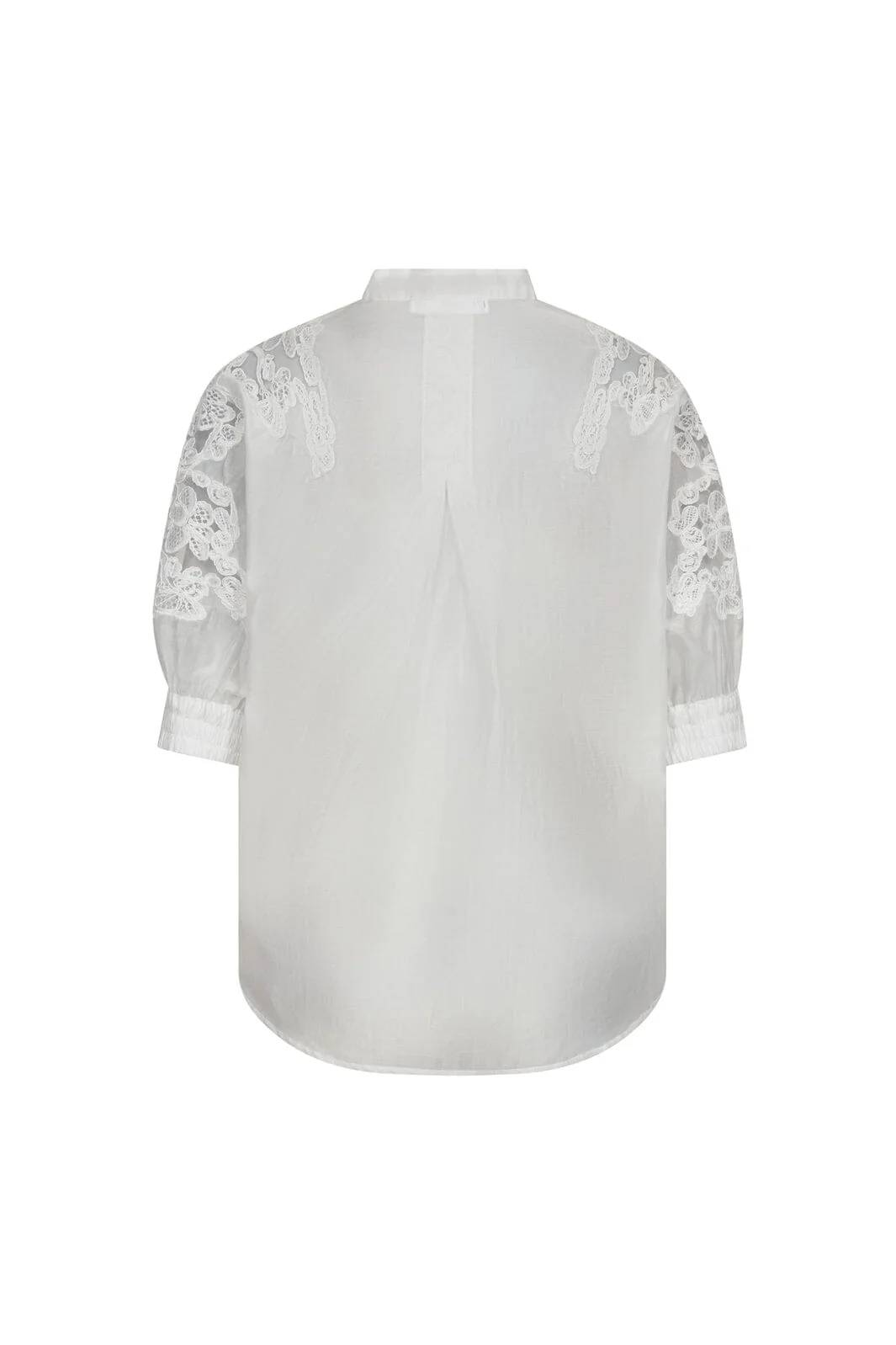 Co´Couture - Kawacc Ss Shirt 45100 - 4000 - White - Image 3