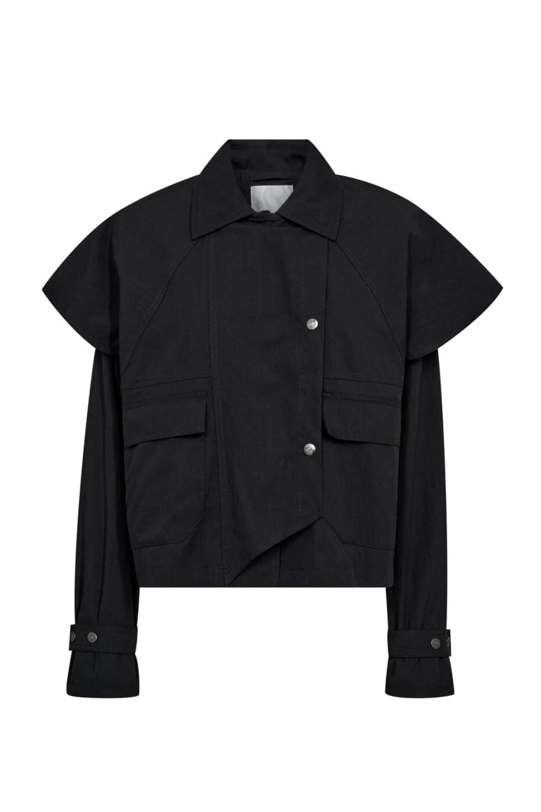 Co´Couture - Keshacc Cape Jacket 40014 - 96 - Black
