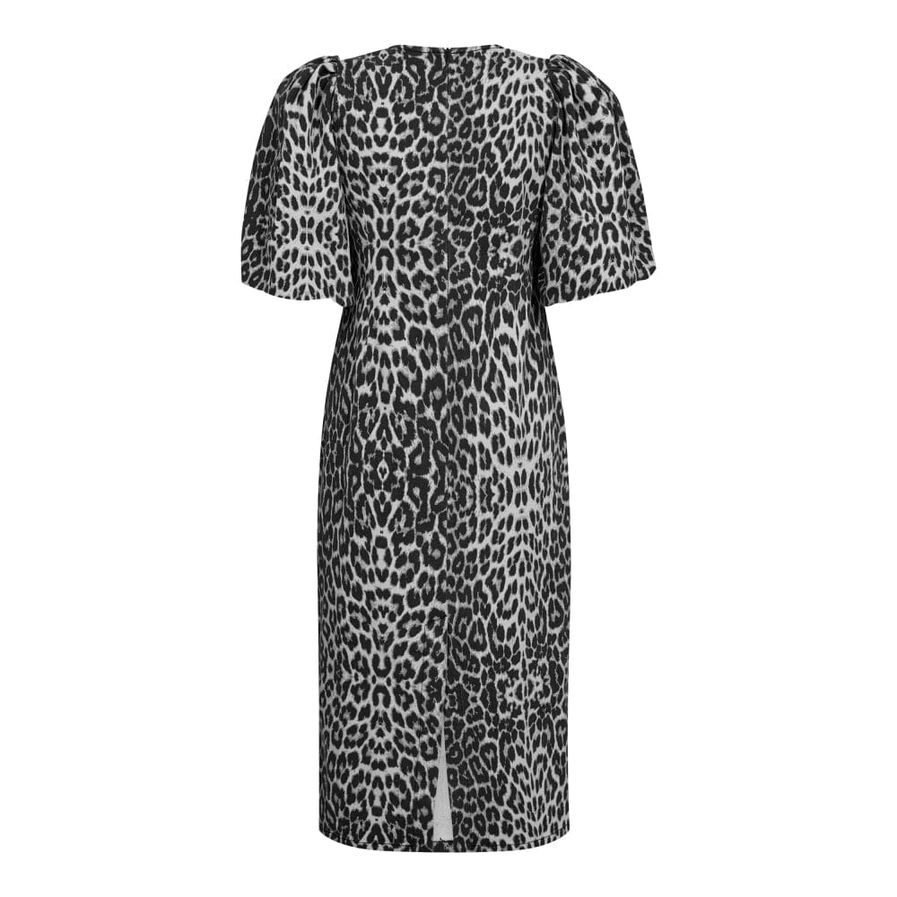 Co´couture - Leocc Puff Dress 36350 - 140 Dark Grey - Image 2
