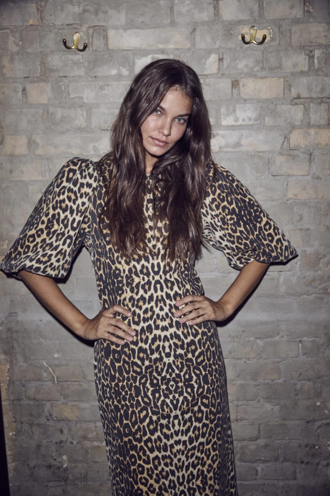Co´couture - Leocc Puff Dress 36350 - 16 Khaki - Image 3