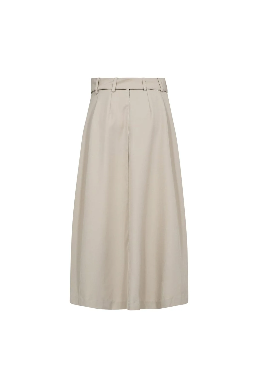 Co´Couture - Lunacc Belt Pleat Skirt 44013 - 2006 - Taupe - Image 2