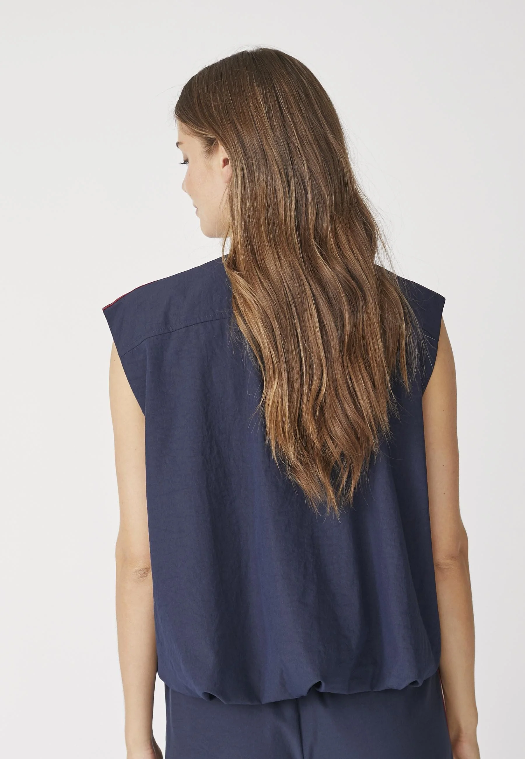 Co´Couture - Minguscc Balloon Vest 30358 - 120 - Navy - Image 4