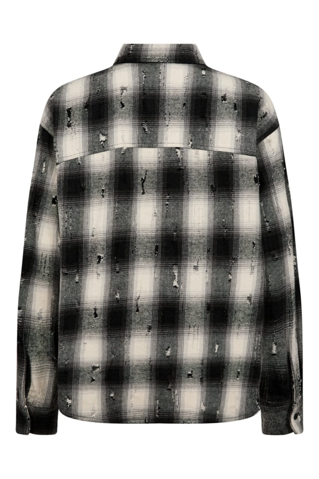 Co´Couture - Mobycc Check Shirt 35900 - 96 - Black - Image 7