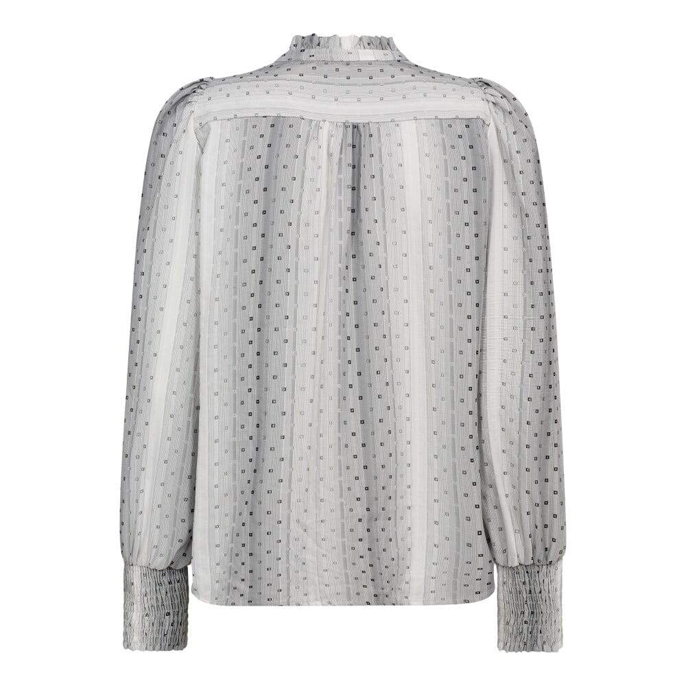 Co´Couture - Ollycc V-Shirt 35970 - 11 - Off White - Image 2