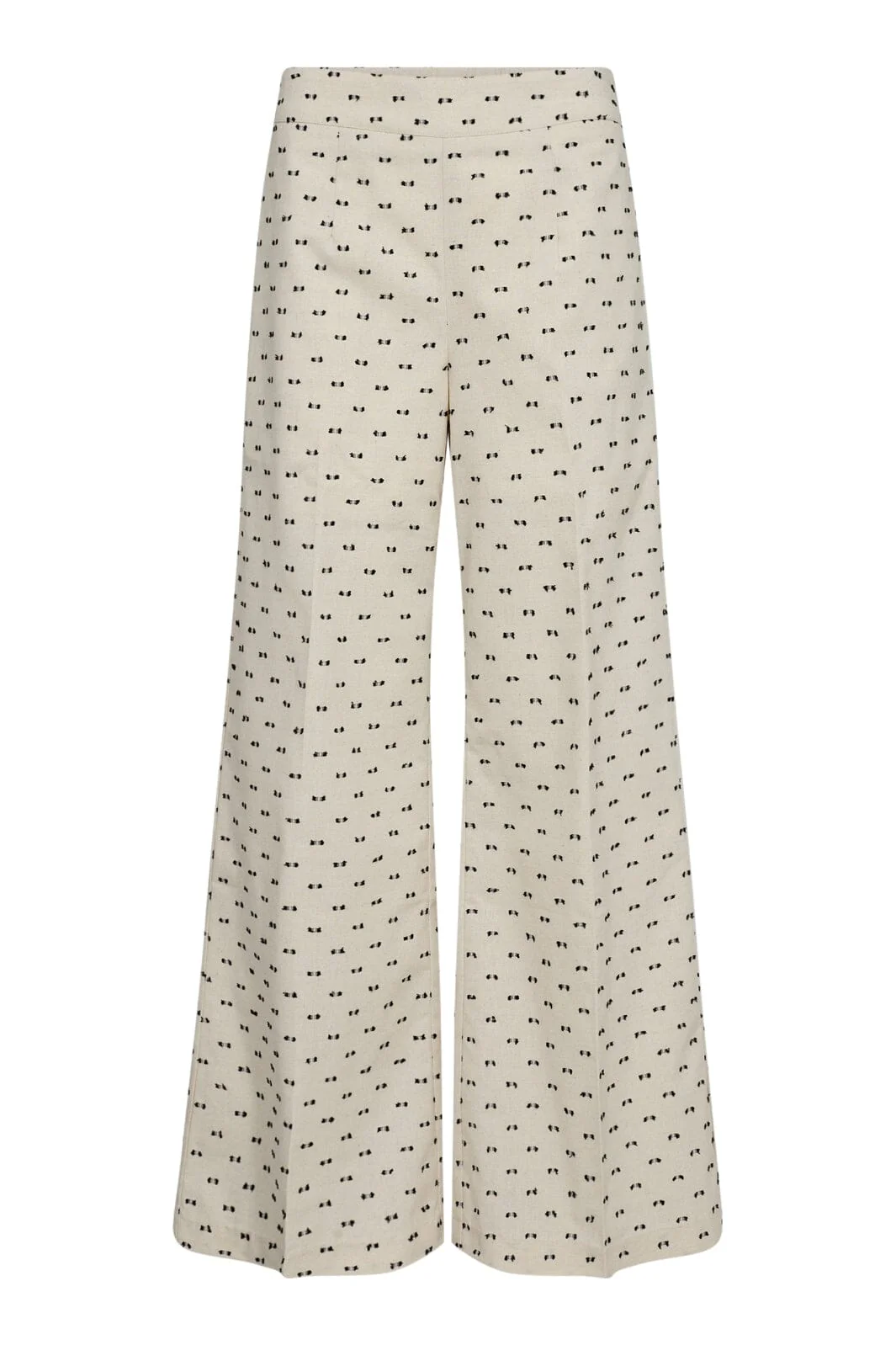 Co´couture - Pixiecc Wide Pant 31423 - 11 Off White - Image 2