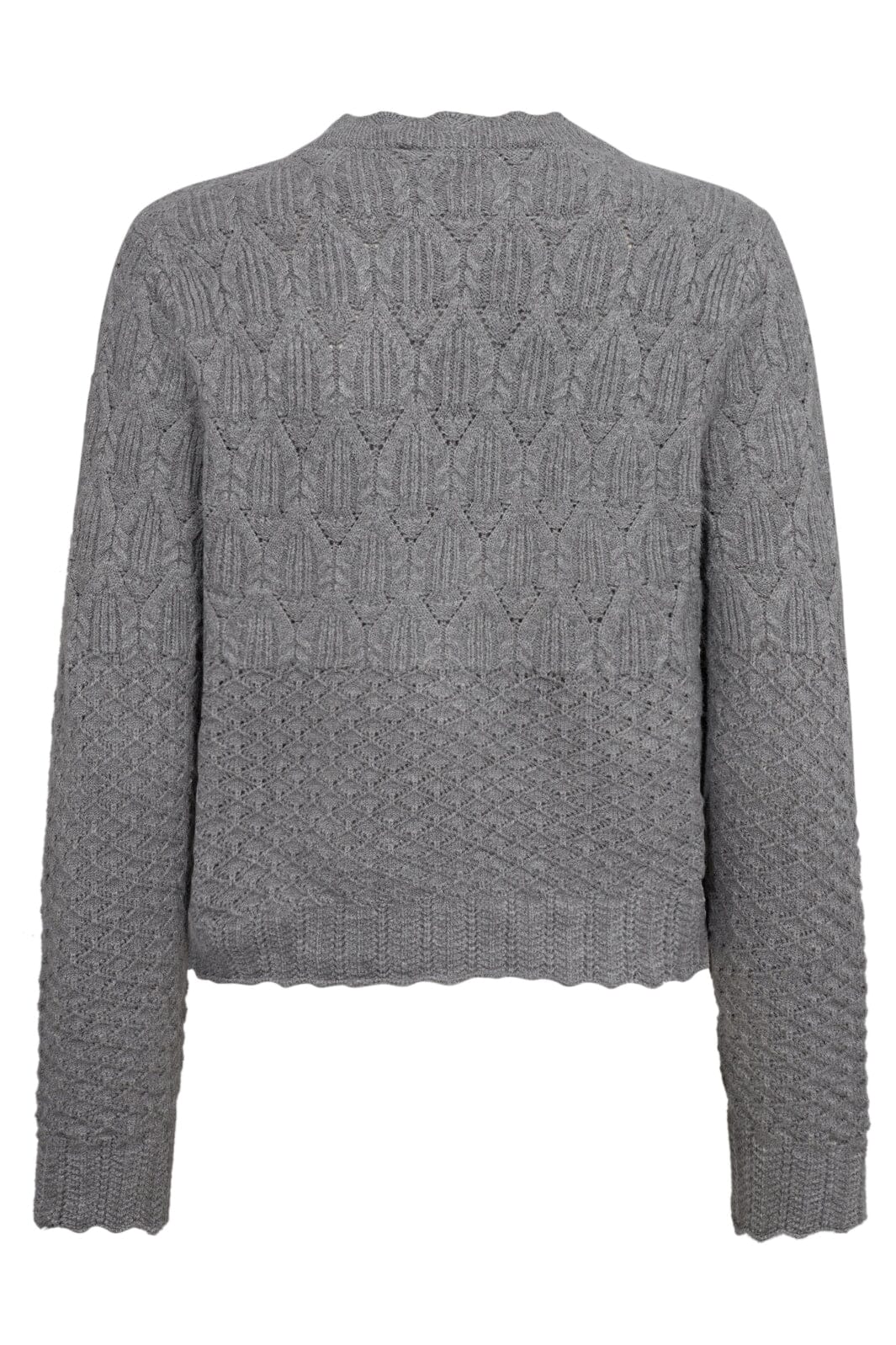 Co´Couture - Pointellecc Cardigan 32130 - 137 - Pale Grey - Image 2