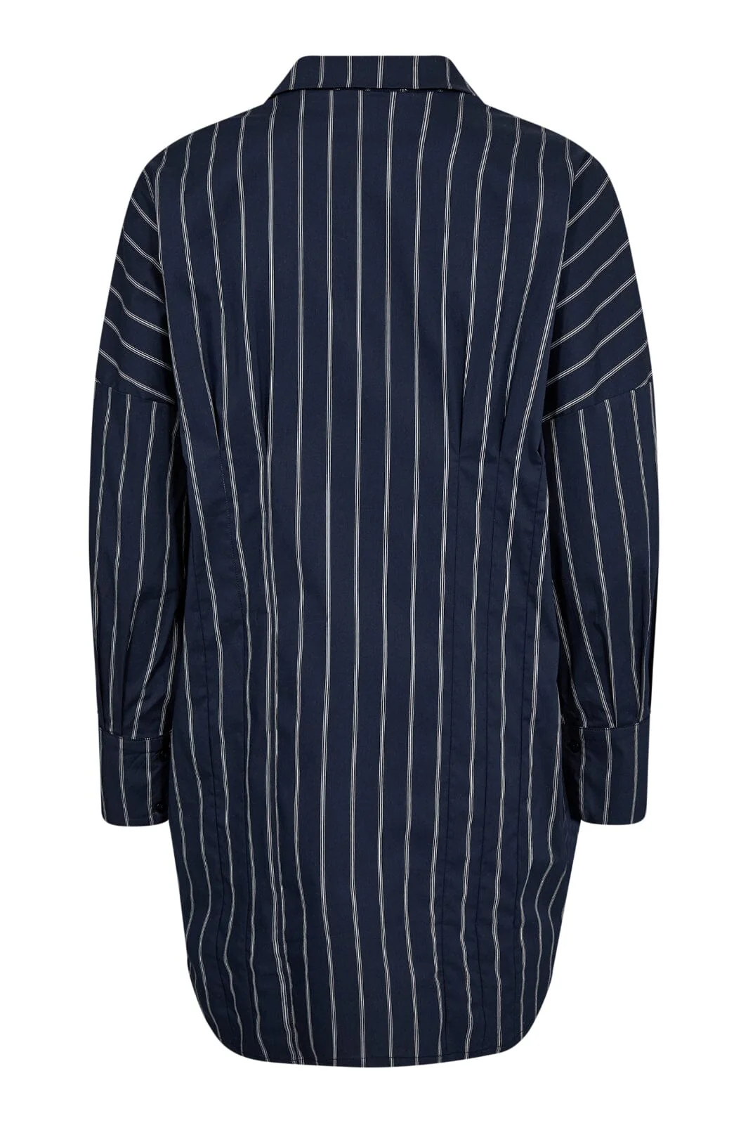 Co´couture - Sebicc Stripe Pleat Shirt 35625 - 120 Navy - Image 2