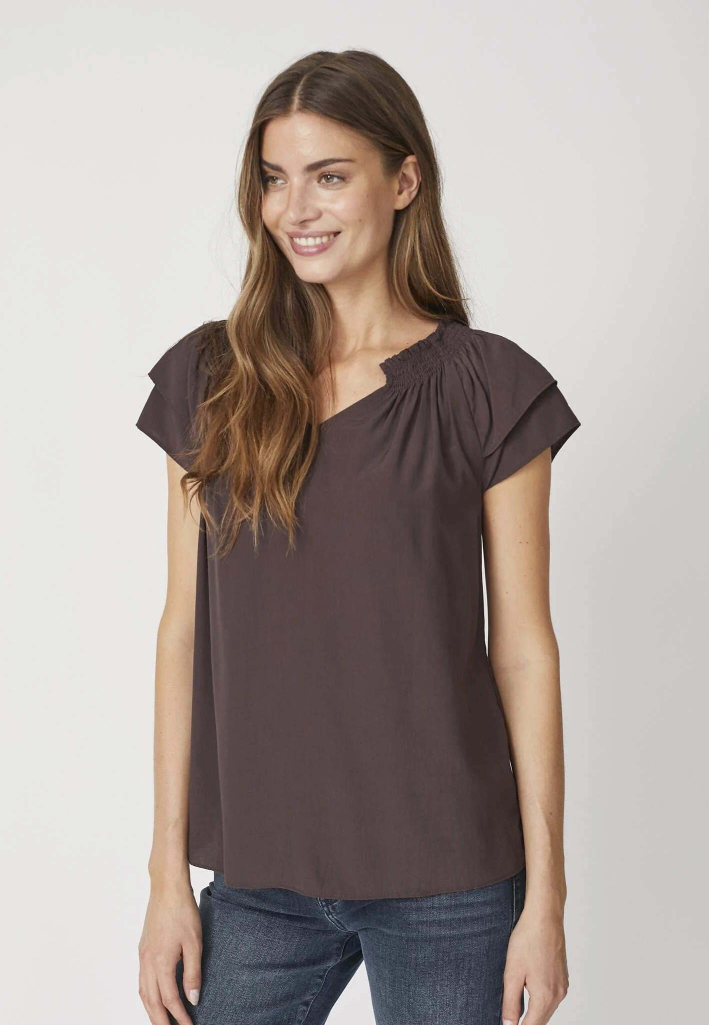 Co´Couture - Sunrisecc Top 75683 - 83 - Mocca - Image 2