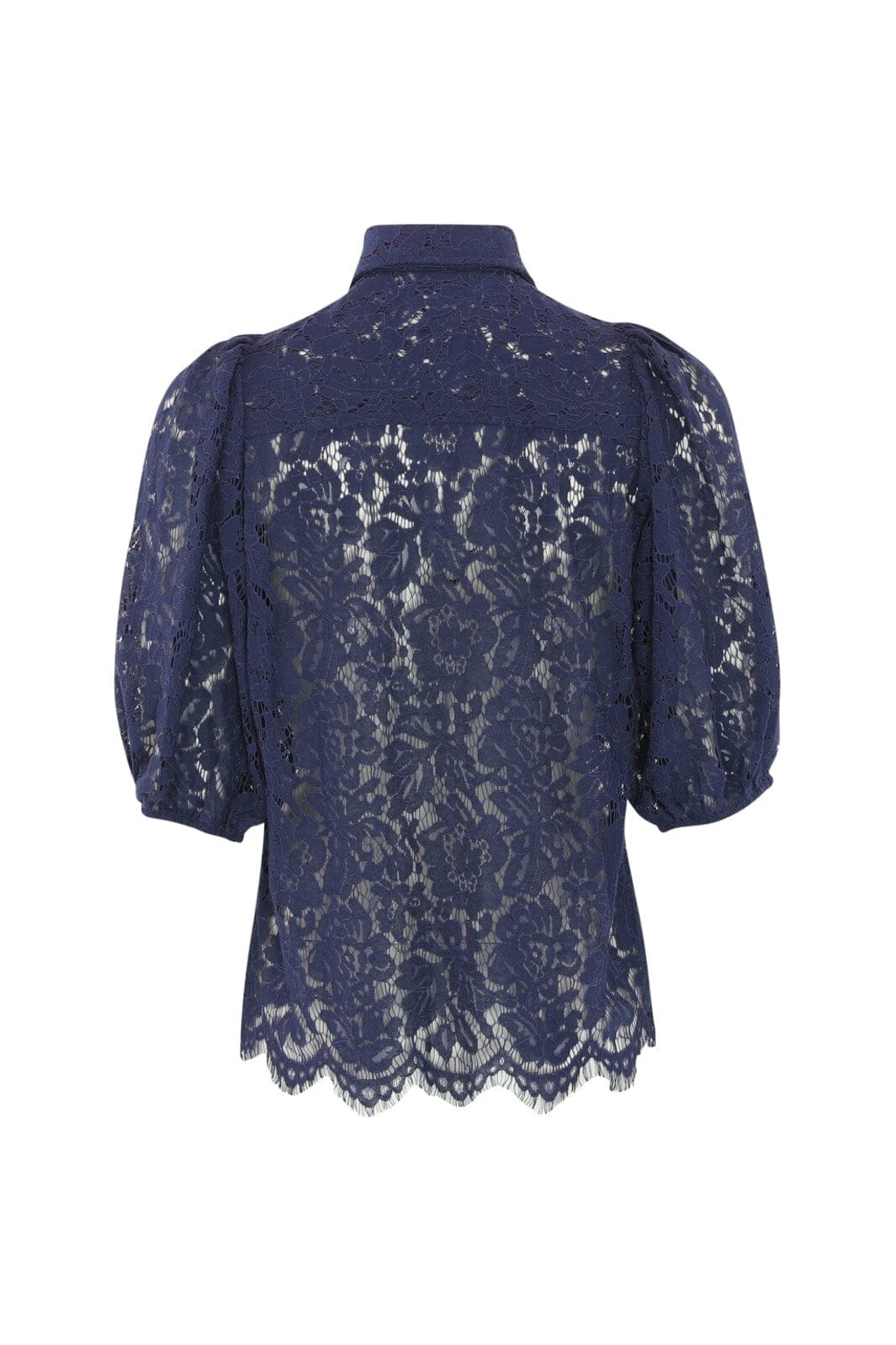 Continue - Alicia Lace Blouse 14988 - Navy Blue - Image 3
