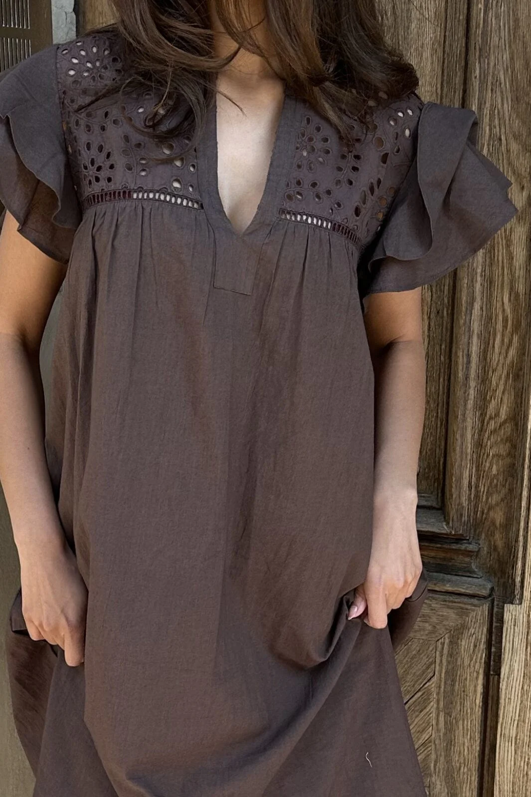 Continue - Christel Dress 14969 - Brown - Image 2