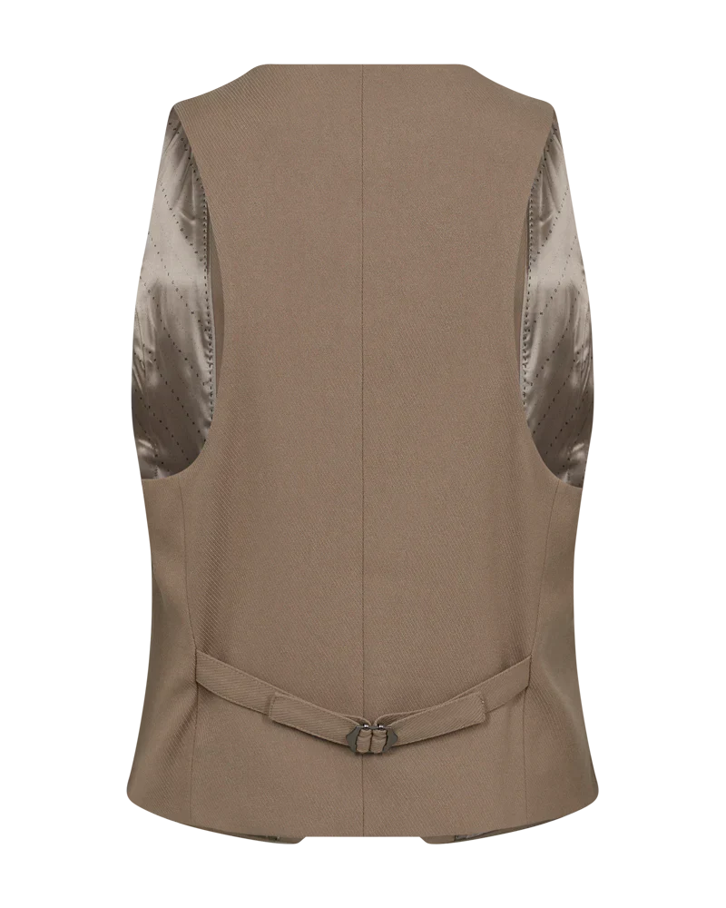 Copenhagen Muse - Tailor-Waistcoat 201671 - Timber Wolf - Image 2