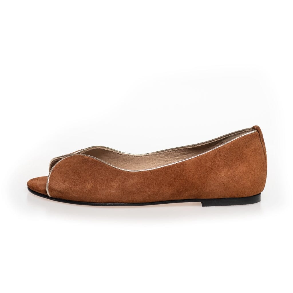 Copenhagen Shoes - Like A Melody Suede - 0241 Cognac - Image 3