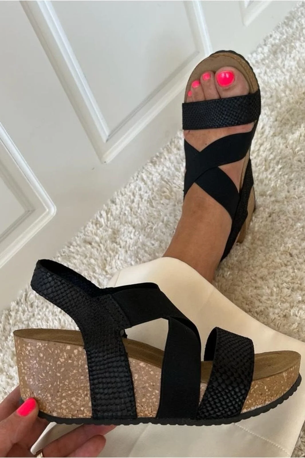 Copenhagen Shoes - Stacia Sn. CS9030 - 008 - Black Snake