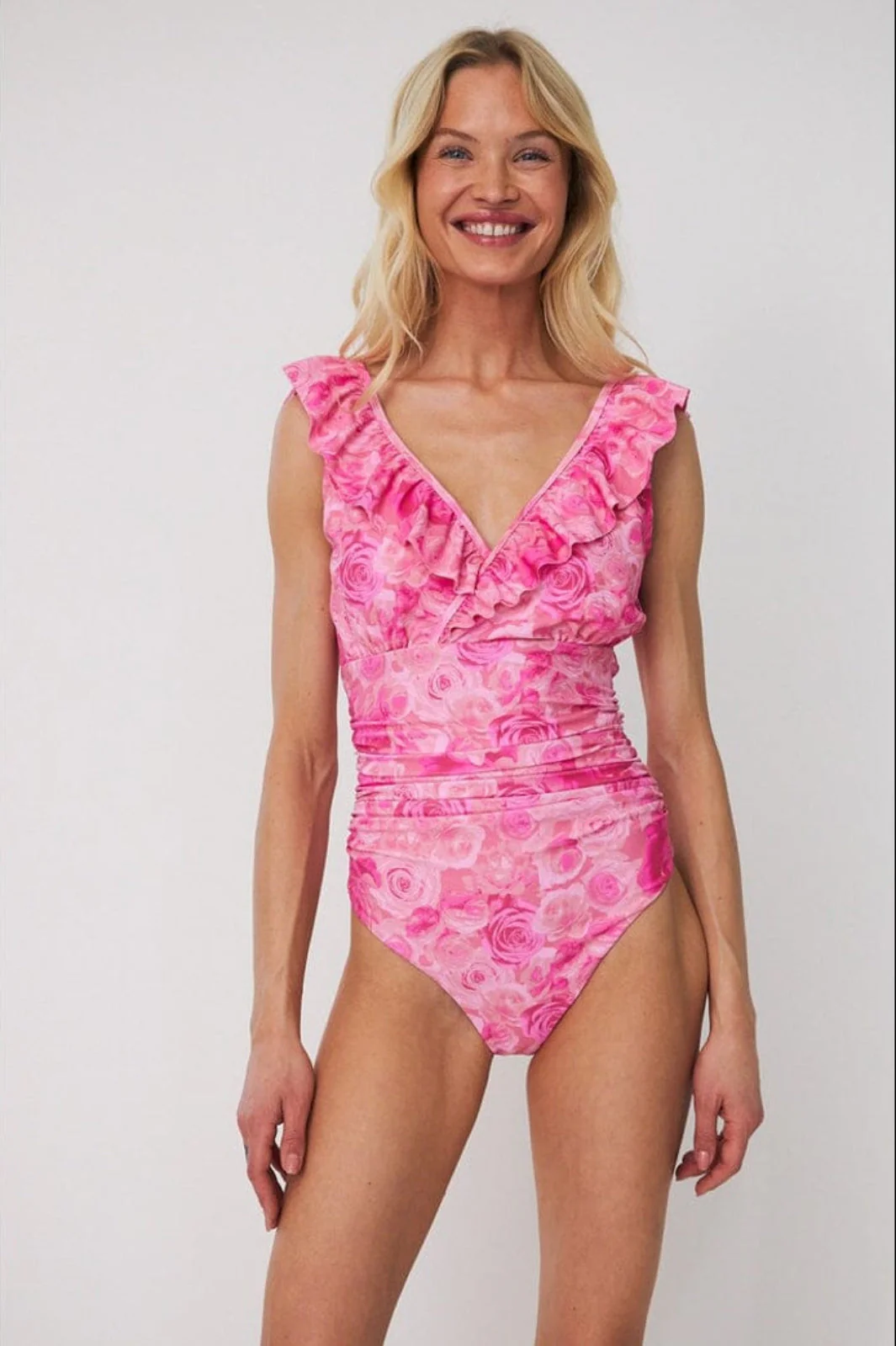 Cras - Agnes Swimsuit C2022 - Pink Rosegarden - Image 3